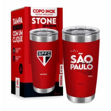 Imagem de Copo Termico Stone - Sao Paulo 500 Ml - Brasfoot