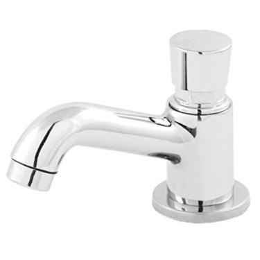 Imagem de Torneira Lavatório Automática Temporizada Luxo Metal Cromado