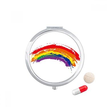 Imagem de LGBT Rainbow Gay Estojo de comprimidos transgêneros lésbicas com bolso para remédios