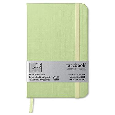 Imagem de Caderneta Quadriculada taccbook® Verde (pastel) 9x14 Ríg.