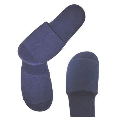 Imagem de Pantufa Aberta Feminina Chinelo De Quarto Masculino Pelúcia Premium -