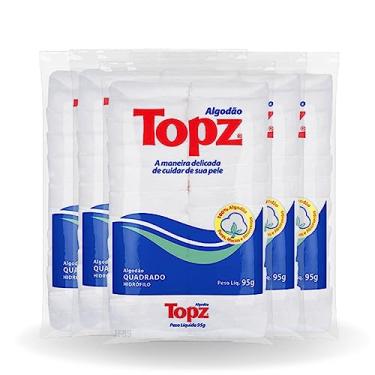 Imagem de Algodão Prensado Quadrado Topz 600 Unidades (6cm x 4,5cm)