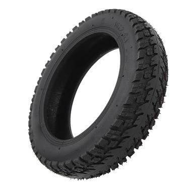 Imagem de Pneu de Scooter 10x2‑6.1, Pneu de Borracha Substituto para Scooter Elétrica a Vácuo para Uma Direção Segura