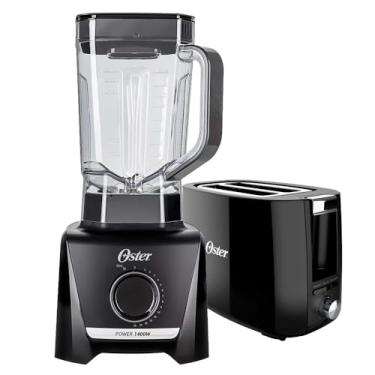 Imagem de Kit Liquidificador 1400 Full e Torradeira Black Oster - 220V