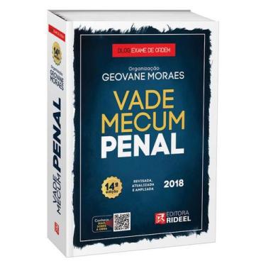 Imagem de Vade Mecum Penal - 14ª Edição (2018) Blog Exame De Ordem - Rideel