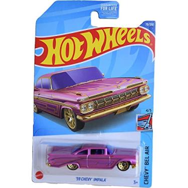 Imagem de Hot Wheels '59 Chevy Impala, Chevy Bel Air 4/5 - Pink