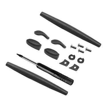 Imagem de OSharp Meias auriculares de substituição de desempenho, almofadas de nariz, chave de fenda, parafusos para óculos de sol Oakley Juliet - Cinza