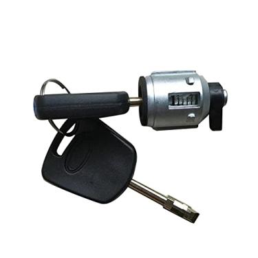 Imagem de Copgge Kit de chave de giro de cilindro de trava de porta de combustível com 2 chaves compatível com Ford Transit Connect 4 portas 2.0L 2010 2011 2012 2013 2S6Z-5828624-A 2S6Z5828624A