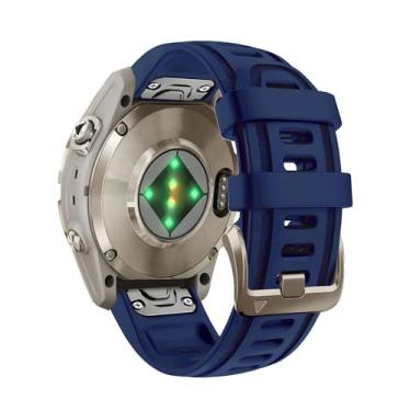 Imagem de OUTVI Pulseira de relógio de ajuste rápido de 20 mm para Garmin fenix 5s 6s 7s pro solar 20 pulseiras de substituição com fivela dourada clara para garmin epix pro gen 2 42 mm Descent Mk2s/3/3i short