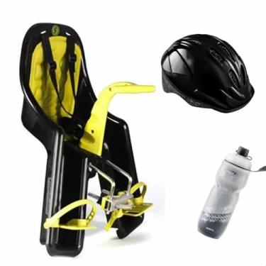 Imagem de Cadeirinha Dianteira Refactor Baby Bike Bicicleta Criança Amarela