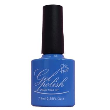 Imagem de Esmalte Em Gel Chic & Fun 7,5ml Led/uv Unhas Manicure Nail C/Registro (064, x 3un)