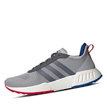 Imagem de adidas Calçados de Corrida Fosfera Masculinos, Cinza, dois F17 Onix Escarlate, 7.5