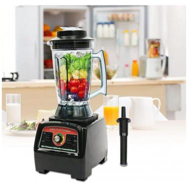 Imagem de Liquidificador Profissional 3,7 Litros com Alta Velocidade, 110V 2800W, HYYKJ US, Preto