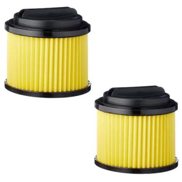 Imagem de Pacote com 2 cartuchos de substituição YIEEC A32RF03N filtro HEPA para aspirador de pó compatível com PWV201 RYO BI 18V ONE + 4,75 litros Aspirador úmido/seco com tampa de filtro