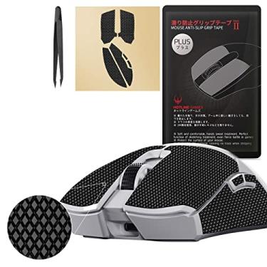 Imagem de [Atualização de aderência] Fita antiderrapante para mouse Hotline Games 2.0 Plus, compatível com skins de mouse Razer Gamer, resistente ao suor, cortada para ajustar, fácil de aplicar (para Viper V2