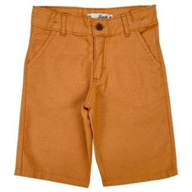 Imagem de Bermuda Juvenil Look Jeans Linho Collor - 6 - VERDE-Unissex