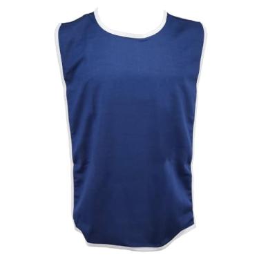 Imagem de Colete Placar Dupla Face Tamanho G - Azul/Laranja