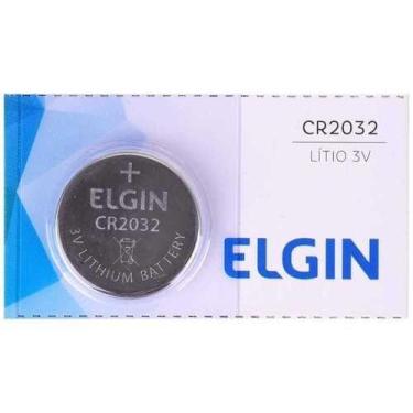 Imagem de Bateria botao litio cr2032 3v elgin