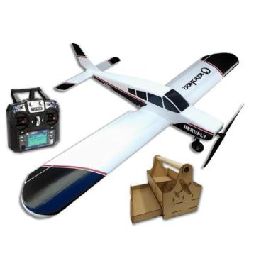 Imagem de Aeromodelo Cherokee asa baixa elétrico completo - kit 5 - AEROFLY, Ver