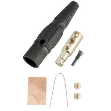 Imagem de Conector Cam Lock Macho De Linha Preto - OneLight