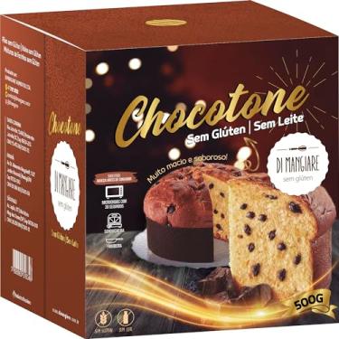 Imagem de Chocotone 500g Sem Glúten e Sem Leite, Chocolate 70% cacau