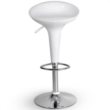 Imagem de Banqueta Giratória Alta Tulipa Lotus Assento Abs prime.office P010, Br