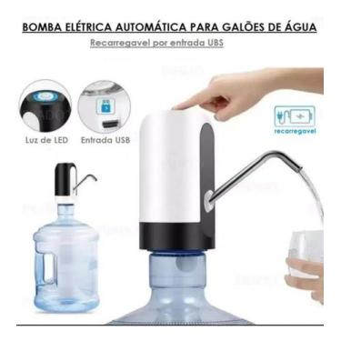 Imagem de Bomba para galão de agua automático carregamento 110-220v - NEW