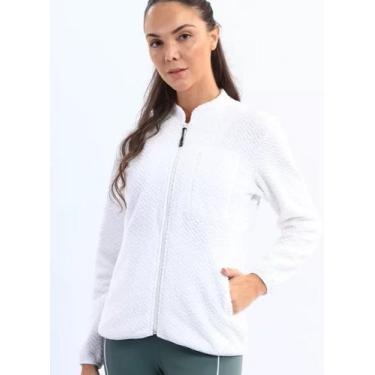 Imagem de Fleece Sol Sports Feminino Fronteira, M, Branco