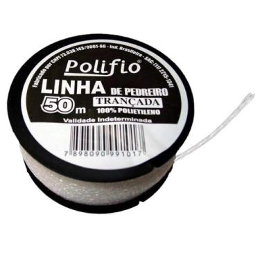 Imagem de Kit 12PC Linha Para Pedreiro Trançada 50 Metros - Polifio