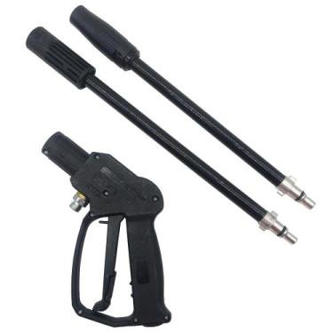 Imagem de Kit Gatilho com Extensor Baioneta e Lança Bico Leque para Lavajato Tek