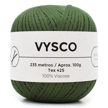 Imagem de Linha Vysco 100g - 100% Viscose - Escola de artes manuais, OLIVA