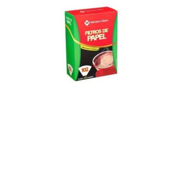 Imagem de Filtro De Papel 102 Members Mark Coador De Café C/ 120Unidades