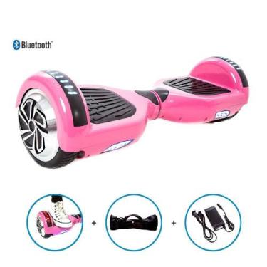 Imagem de Hoverboard 6,5  Rosa Pink Hoverboardx USA Bateria