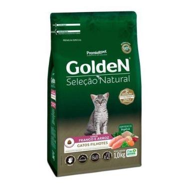 Imagem de GoldeN Seleção Natural Gatos Filhotes Frango & Arroz 1 kg - PREMIER