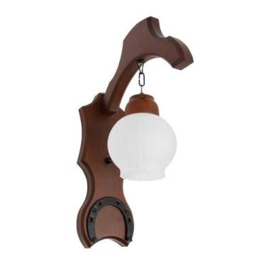 Imagem de Arandela Sela de Cavalo Envelhecido 1 Lâmpada 930E - Luminárias Müller