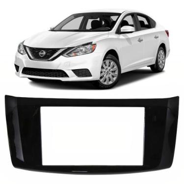 Imagem de Moldura Painel Sentra 14 16 18 20 para Central Multimidia 7 Polegadas 
