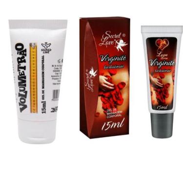 Imagem de Kit Volumetrão Incha Pênis 15Ml + Virginité Adstrigente Em Gel 15Ml Se