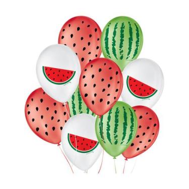 Imagem de Bexiga Balão Temático 25 Unidades 9" para Festas Aniversários Comemora
