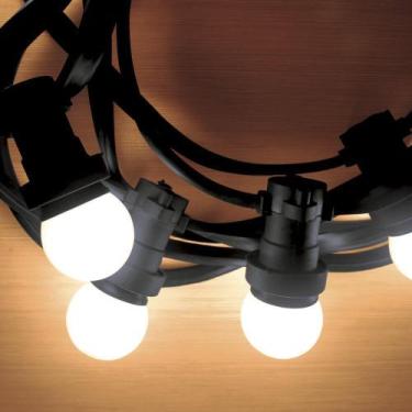 Imagem de Cordão Varal de Luz Emborrachado 08 metros - Com 10 bolinhas LED 3.000
