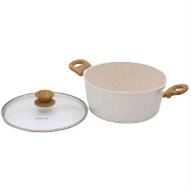 Imagem de Caçarola Mimo PS28CM 28 cm Baquelite Branco - Mimo Style