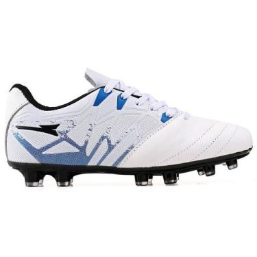 Imagem de Chuteira de Futebol Masculina Campo Grama Natural Bico Reforçado em Co