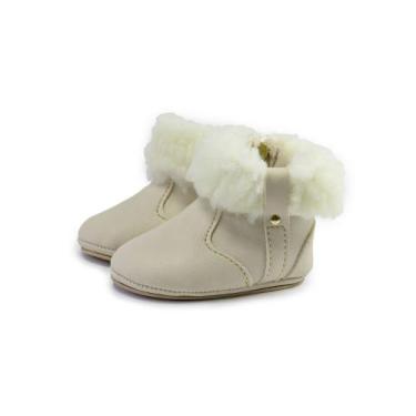 Imagem de Bota botinha bebe infantil inverno sapatinho criança recém nascido con
