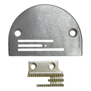 Imagem de Chapa De Agulha E Dente 3cc Media P/ Máquina Reta Industrial - Adb