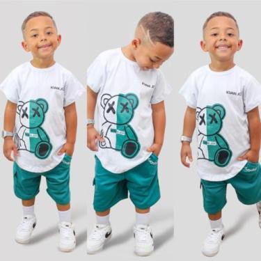 Imagem de Conjunto Masculino infantil Kvani Joy para crianças de 2 ao 12 anos, V
