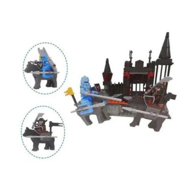 Imagem de Blocos para Montar Didático Guerreiro Medieval Presente 222P - Online