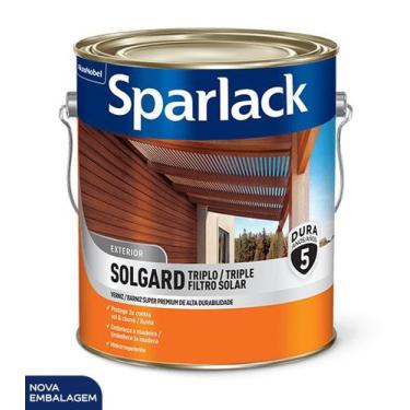 Imagem de Verniz solgard filtro solar natural ac 3,6l sparlack - CORAL