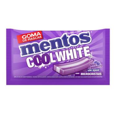 Imagem de Chiclete Mentos Cool White Blue Raspberry 8,5g