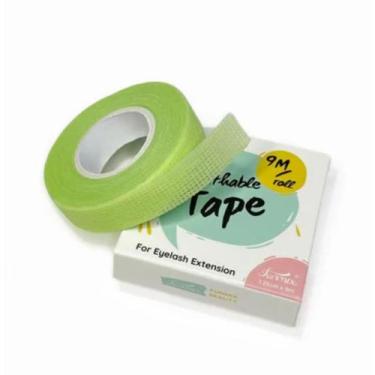 Imagem de Fita Micropore Verde Para Extensão de Cílios 9 Metros - DIVERSOS