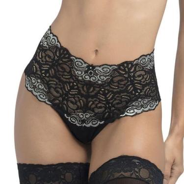 Imagem de Calça Clássica Alta Habella DeMillus 57531, Preto, G