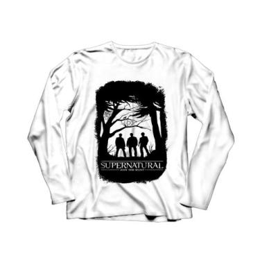 Imagem de Camiseta Manga Longa Masculina Supernatural Série - Ultrav Store, Bran